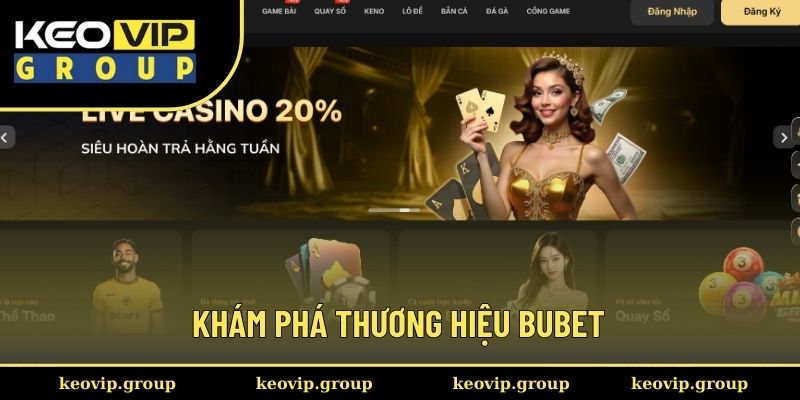 BUBET - Nhà Cái Cá Cược Bóng Đá Trực Tuyến Uy Tín Số 1 1 Khám phá thông tin thương hiệu BUBET
