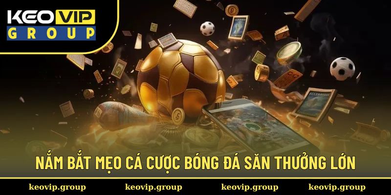 Nắm bắt mẹo cá cược bóng đá săn thưởng lớn