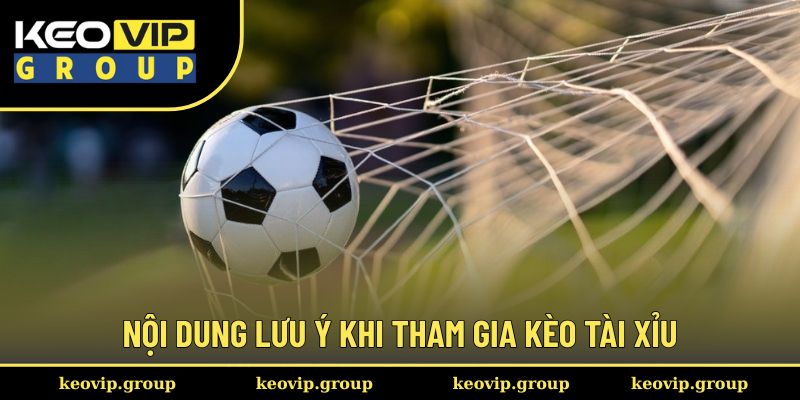 Nội dung lưu ý khi tham gia kèo tài xỉu