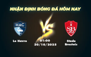 le havre stade brestois 30 10 ligue 1