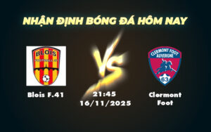 blois f41 clermont foot 16 11 cup phap