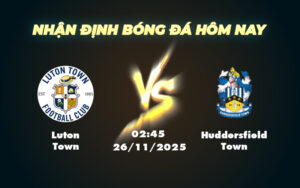 luton town huddersfield town 26 11 hang 3 anh