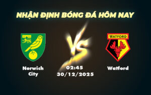 norwich city watford 30 12 hang nhat anh