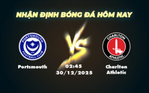 portsmouth charlton athletic 30 12 hang nhat anh