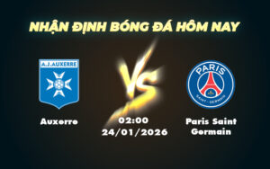 auxerre paris saint germain 24 01 ligue 1