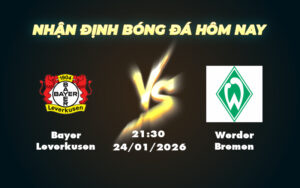 bayer leverkusen werder bremen 24 01 bundesliga