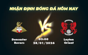 doncaster rovers leyton orient 28 01 hang 3 anh