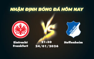 eintracht frankfurt hoffenheim 24 01 bundesliga