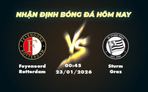 feyenoord rotterdam sturm graz 23 01 c2