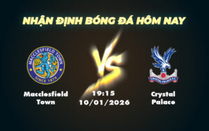 macclesfield town crystal palace 10 01 cup fa