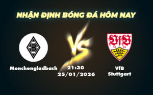 monchengladbach vfb stuttgart 25 01 bundesliga