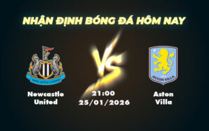 newcastle united aston villa 25 01 ngoai hang anh