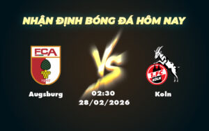 augsburg koln 28 02 bundesliga
