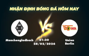 monchengladbach union berlin 28 02 bundesliga