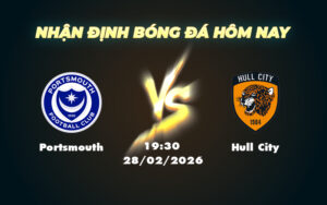 portsmouth hull city 28 02 hang nhat anh