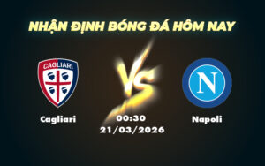 cagliari napoli 21 03 seria a