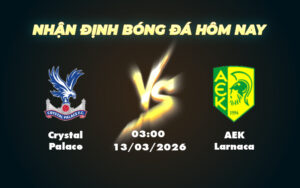 crystal palace aek larnaca 13 03 europa conference league