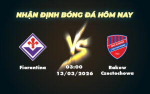 fiorentina rakow czestochowa 13 03 europa conference league