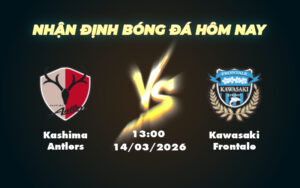 kashima antlers kawasaki frontale 14 03 vdqg nhat ban
