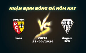 lens angers sco 21 03 ligue 1