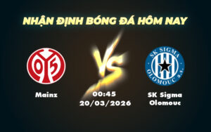 mainz sk sigma olomouc 20 03 europa conference league