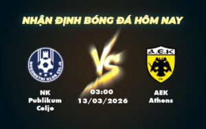 nk publikum celje aek athens 13 03 europa conference league