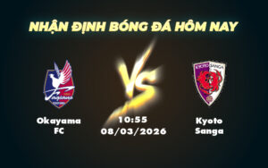okayama fc kyoto sanga 08 03 vdqg nhat ban