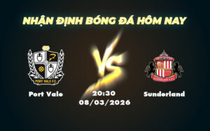 port vale sunderland 08 03 cup fa