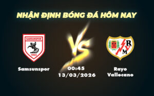 samsunspor rayo vallecano 13 03 europa conference league