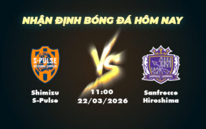 shimizu s pulse sanfrecce hiroshima 22 03 vdqg nhat ban