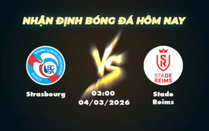 strasbourg stade reims 04 03 cup phap