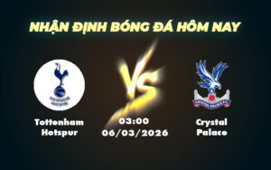 tottenham hotspur crystal palace 06 03 ngoai hang anh