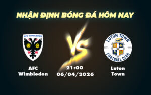 afc wimbledon luton town 06 04 hang 3 anh