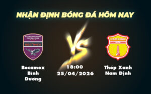 becamex binh duong thep xanh nam dinh 25 04 v league