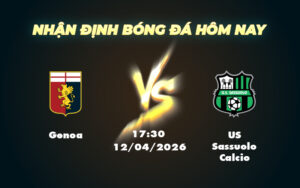 genoa us sassuolo calcio 12 04 seria a