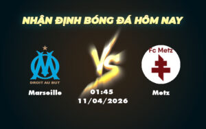 marseille metz 11 04 ligue 1