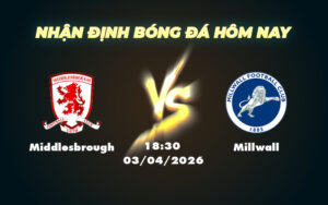 middlesbrough millwall 03 04 hang nhat anh