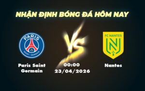 paris saint germain nantes 23 04 ligue 1