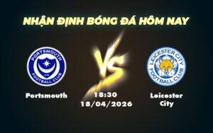 portsmouth leicester city 18 04 hang nhat anh