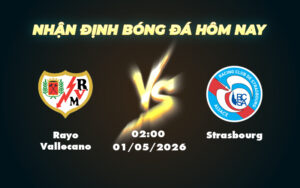 rayo vallecano strasbourg 01 05 europa conference league