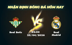 real betis real madrid 25 04 la liga