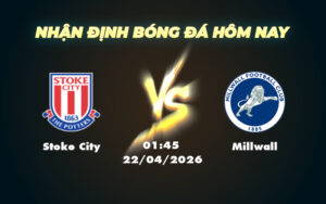 stoke city millwall 22 04 hang nhat anh