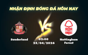 sunderland nottingham forest 25 04 ngoai hang anh