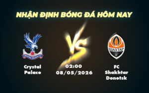 crystal palace fc shakhtar donetsk 08 05 europa conference league