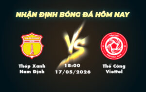 thep xanh nam dinh the cong viettel 17 05 v league
