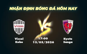vissel kobe kyoto sanga 13 05 vdqg nhat ban
