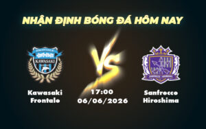 kawasaki frontale sanfrecce hiroshima 06 06 vdqg nhat ban